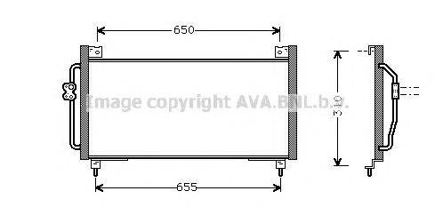 Конденсатор, кондиционер AVA QUALITY COOLING SU5038