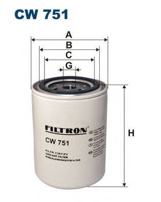 Фильтр для охлаждающей жидкости FILTRON CW751