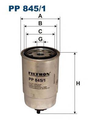 Топливный фильтр FILTRON PP8451