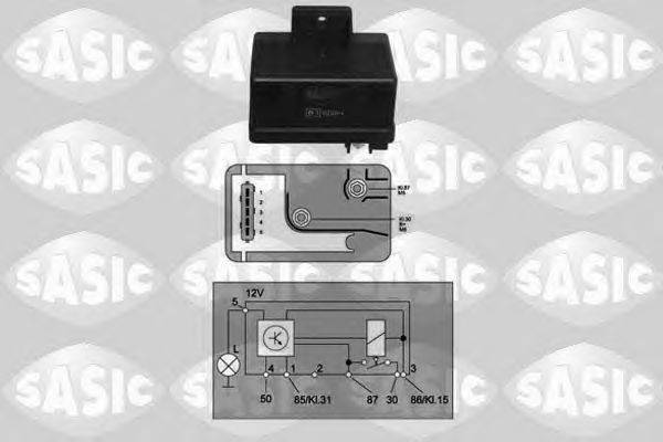 Реле, система накаливания SASIC 9316010