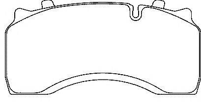 Комплект тормозных колодок, дисковый тормоз BERAL 29141