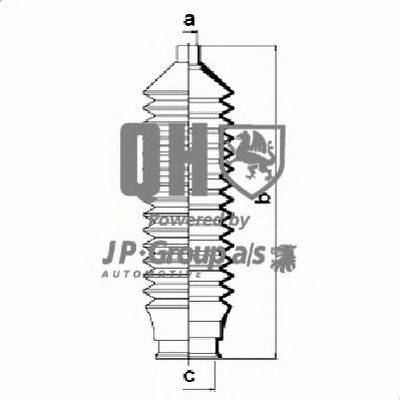 Комплект пылника, рулевое управление JP GROUP QG1305