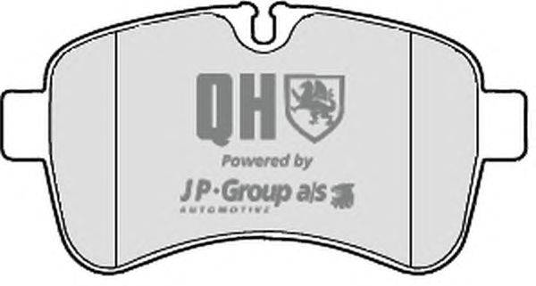 Комплект тормозных колодок, дисковый тормоз JP GROUP 5363600519