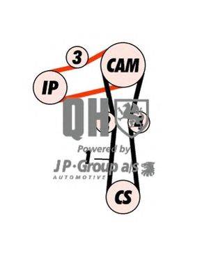 Комплект ремня ГРМ JP GROUP QBK261