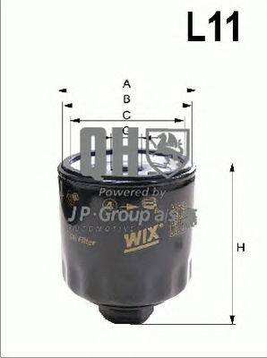 Масляный фильтр JP GROUP WL7230