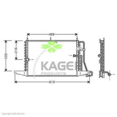 Конденсатор, кондиционер KAGER 94-5113