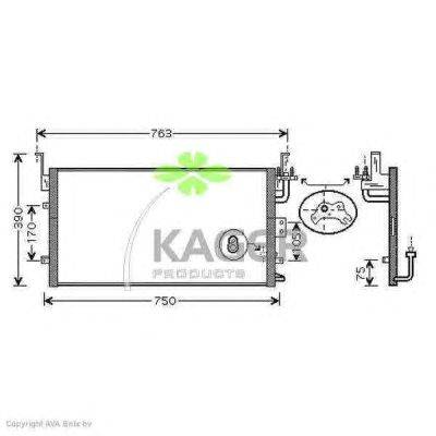 Конденсатор, кондиционер KAGER 94-6282