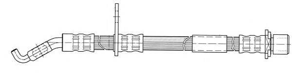 Тормозной шланг KAWE 511967