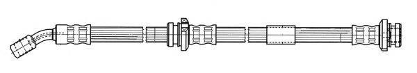 Тормозной шланг KAWE 512038