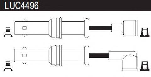 Комплект проводов зажигания LUCAS ELECTRICAL LUC4496