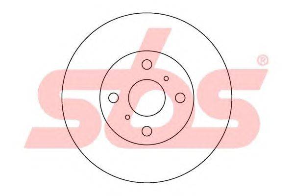 Тормозной диск sbs 1815205209