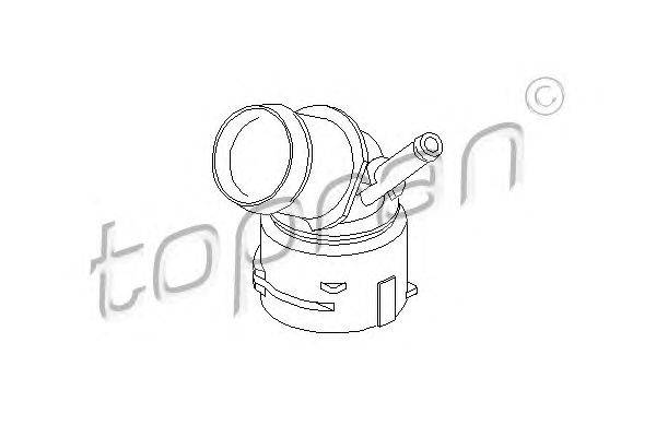 Фланец охлаждающей жидкости TOPRAN 111242