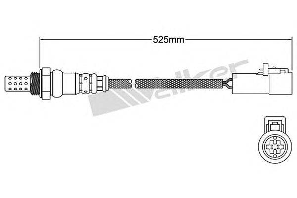 Лямбда-зонд WALKER PRODUCTS 250-24793