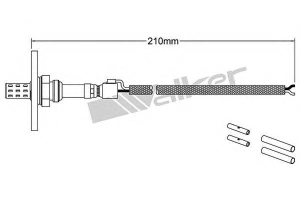 Лямбда-зонд WALKER PRODUCTS 250-22050