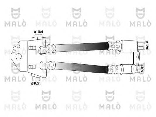 Тормозной шланг MALÒ 80453
