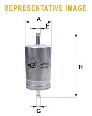 WIX FILTERS (НОМЕР: WF8040) Топливный фильтр