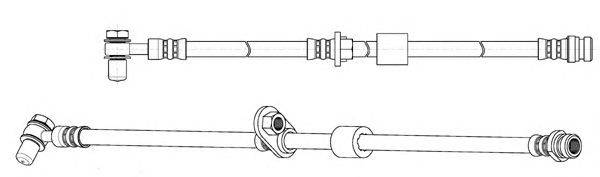 Тормозной шланг CEF 512836