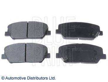 Комплект тормозных колодок, дисковый тормоз BLUE PRINT ADG042140