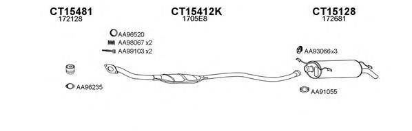 Система выпуска ОГ VENEPORTE 150107