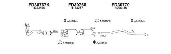 Система выпуска ОГ VENEPORTE 300218