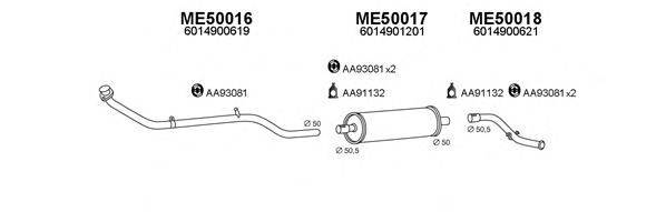 Система выпуска ОГ VENEPORTE 500226