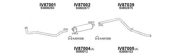 Система выпуска ОГ VENEPORTE 870002