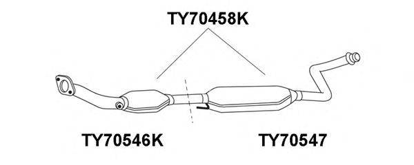 Катализатор VENEPORTE TY70458K