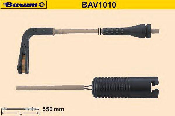 Сигнализатор, износ тормозных колодок BARUM BAV1010