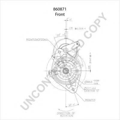 Стартер PRESTOLITE ELECTRIC 860871