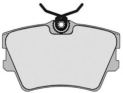 Комплект тормозных колодок, дисковый тормоз RAICAM 6700