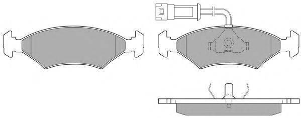 Комплект тормозных колодок, дисковый тормоз FREMAX 20752