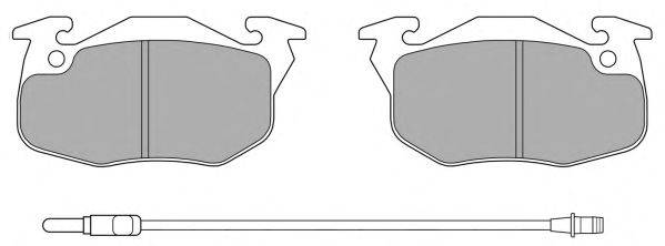 Комплект тормозных колодок, дисковый тормоз FREMAX FBP046401