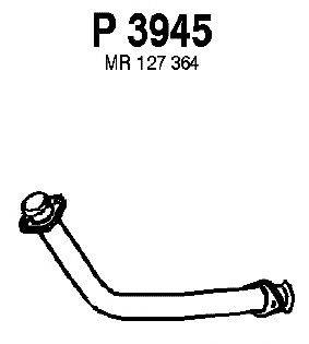 Труба выхлопного газа FENNO P3945