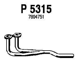 Труба выхлопного газа FENNO P5315