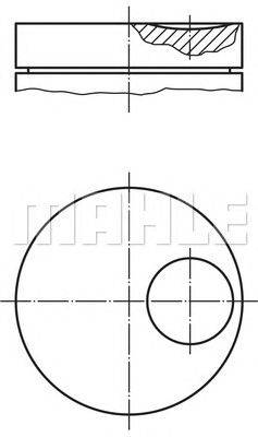 Поршень PERFECT CIRCLE 56 06328 0