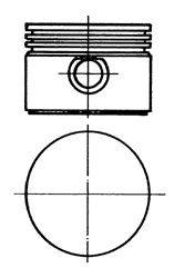 Поршень KOLBENSCHMIDT 94164600