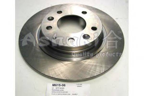 Тормозной диск ASHUKI M615-06