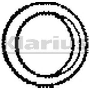 Уплотнительное кольцо, труба выхлопного газа KLARIUS 410272