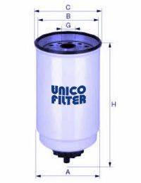 Топливный фильтр UNICO FILTER FI8161