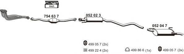 Система выпуска ОГ ERNST 050323