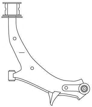 Рычаг независимой подвески колеса, подвеска колеса FRAP 2509