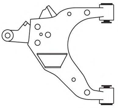 Рычаг независимой подвески колеса, подвеска колеса FRAP 3166