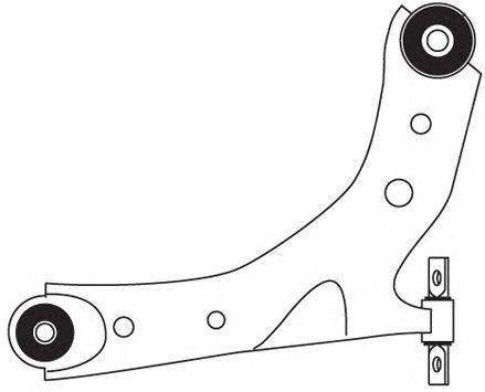Рычаг независимой подвески колеса, подвеска колеса FRAP 3486
