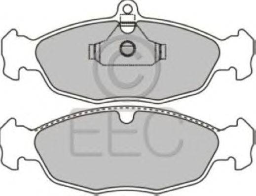 Комплект тормозных колодок, дисковый тормоз EEC BRP0730