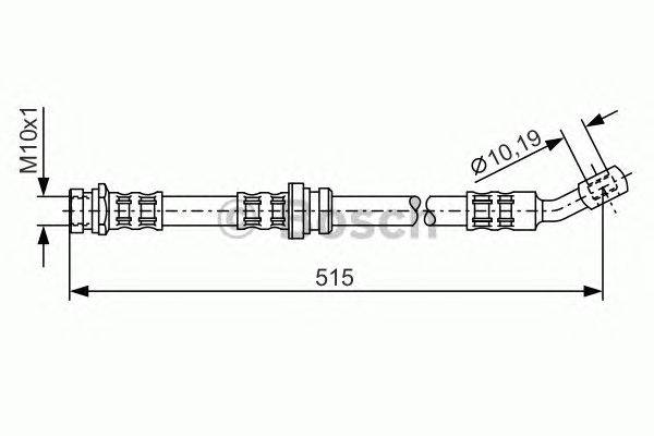 Тормозной шланг LUCAS ELECTRICAL 9004174