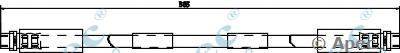 Тормозной шланг APEC braking HOS3631