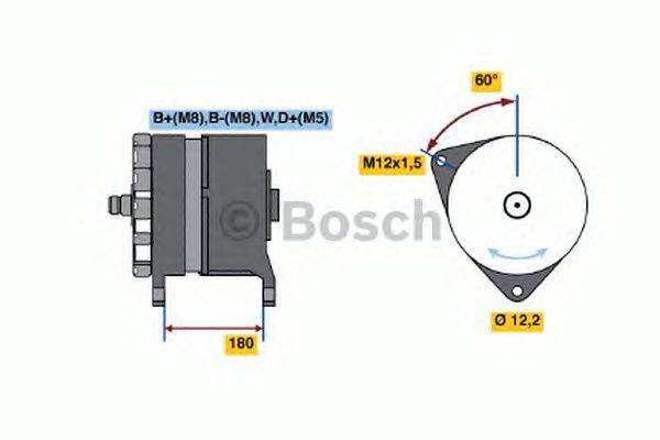 Генератор BOSCH 0 120 689 543