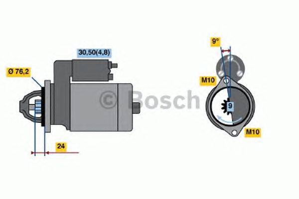 Стартер BOSCH 2151