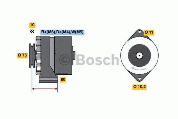 Генератор BOSCH 3137