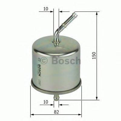 Топливный фильтр BOSCH 0 450 905 982